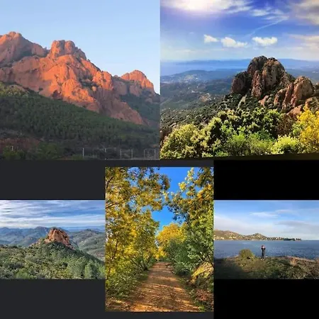 Daire Cap Esterel 6 Pers Vue Classe 3 Etoiles Saint-Raphaël